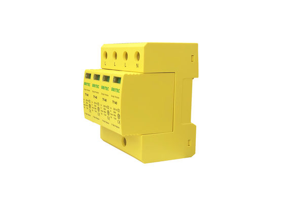 40ka Cuatro-pólio SPD Pluggable Ac Line Surge Protector Arrester