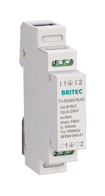 Protetor do sinal de dados do Spd do gigabit dos ethernet do protetor de impulso da rede rj45