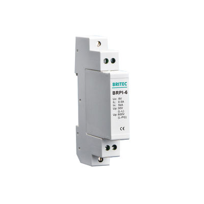 Protector contra ondas de dados de 24 V com tempo de resposta de 1 ns e proteção IP20 para bloqueador de ondas de sinal