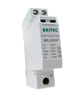 BR385-20DP 2P 20kA Tipo 3 Dispositivo de protecção contra sobretensões
