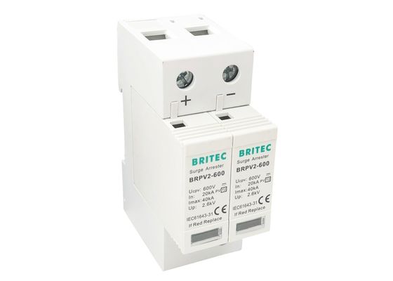 2 prendedor solar Pluggable do impulso de Polo 600V para o inversor solar