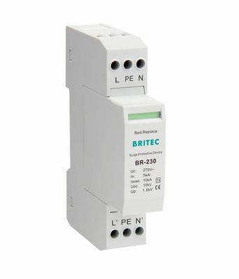 Dispositivo de Proteção contra Surtos Tipo 3 SPD com Tensão Nominal de 30-275V, Tempo de Resposta ≤25ns e proteção contra raios com forma de onda 8/20
