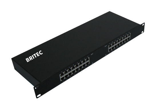 BRRJ45L-16R 1000Mbps/100Mbps RJ45 Proteção contra sobretensões Rede de montagem de rack Proteção contra sobretensões Ethernet Proteção contra raios Ethernet