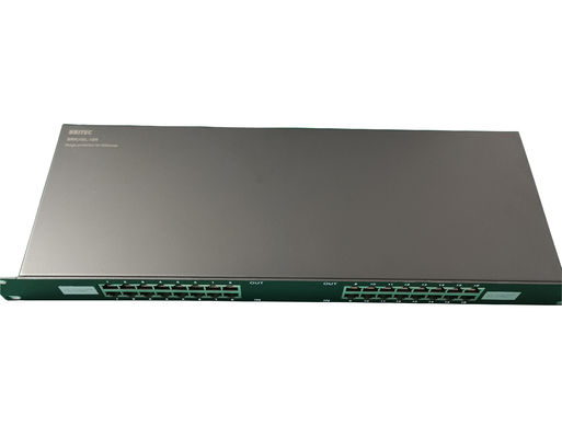 BRRJ45L-16R Arrestador de surto de sinal 100M Protetor de surto de rede Protector de surto de Ethernet Rj45