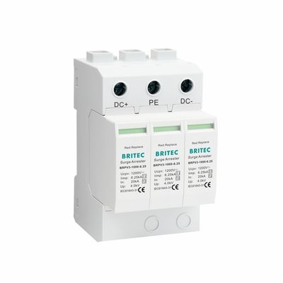 Prendedor UL94 do impulso de Thermalplastic picovolt - tipo V0 - 1 proteção de relâmpago +2