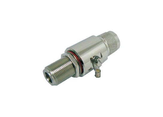 Homem universal coaxial do sinal N do conector de uma comunicação do protetor de impulso do soquete de N à fêmea
