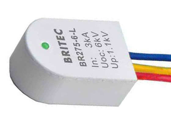 Dispositivo de proteção SPD do impulso do diodo emissor de luz da classe III 275V 230V 3kA para lâmpadas de rua conduzidas