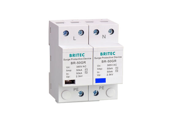 AC de baixa tensão SPD de fase única de proteção contra relâmpagos