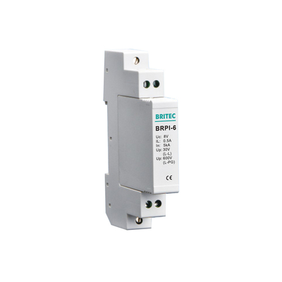 Os dados Pluggable afluem o dispositivo protetor do impulso da rede do dispositivo de transmissão do trilho do ruído do protetor IP20