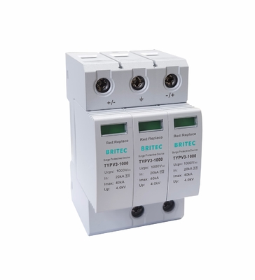 TYPV2 600 Tipo 2 Protector contra sobretensões fotovoltaicas