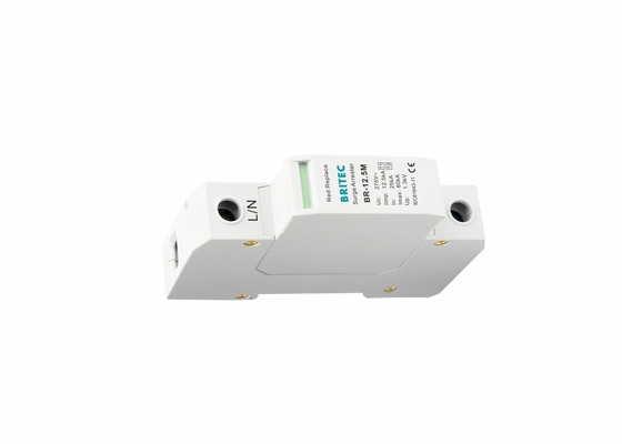 Classe I+II Iimp 12.5ka Spd Relâmpago 1p Protecção contra sobretensões Baixa tensão