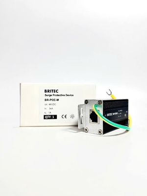 Redes elétricas BR-POE-M Proteção contra ondas de sinalização