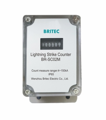 BR-SC02E Contador de relâmpagos Contador de ondas de relâmpago