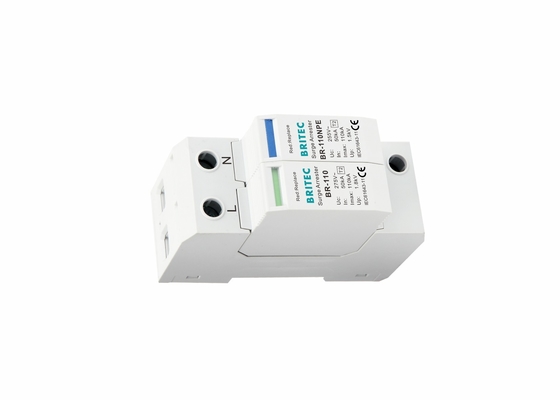 IP20 Tipo 2 Protector contra sobretensões Dispositivo de protecção contra sobretensões SPD 110kA arrester de sobretensões
