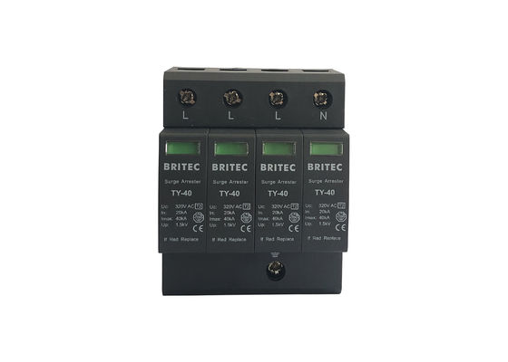 Tipo do TUV TNS - prendedor Pluggable do impulso do módulo do dispositivo de proteção de 2 impulsos