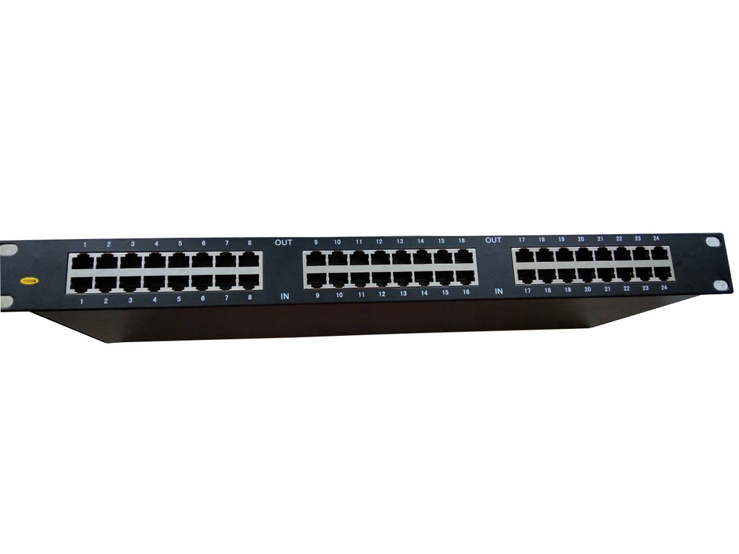 24 Portos Rj45 Ethernet rackmount Network Lightning arrester Rack rj45 spd dispositivos de proteção contra sobretensões por Ethernet China