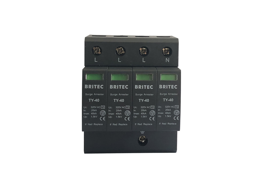Tipo do TUV TNS - prendedor Pluggable do impulso do módulo do dispositivo de proteção de 2 impulsos
