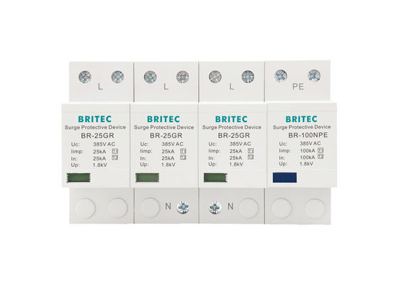 Protector contra relâmpagos Tipo 1 Dispositivo de proteção contra sobretensões