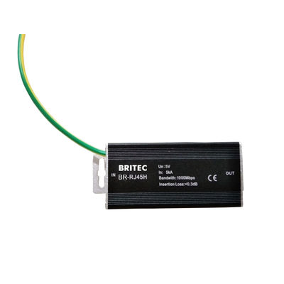 BR-POE-M 48V Arrestador de surto de sinal Poe Protector Potência de sinal através de Ethernet Spd fornecedor de proteção de surto de dados da China