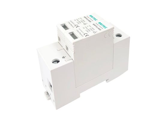 Dispositivo de proteção contra sobretensões solar SPD Pv 600V Dc Din Rail montado com contatos remotos