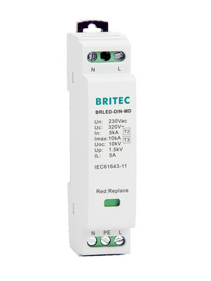 BRLED DIN protetores de sobretensão para LED China Led Surge Protection Device Factory