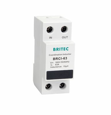 BRCI-63 Indutor de coordenação AC SPD Protetor contra ondas de raio Dispositivos de proteção elétrica