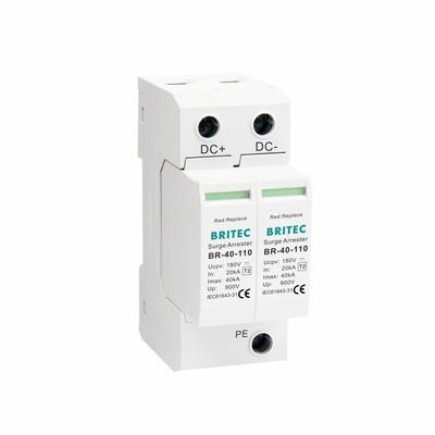 BR-40 110 Solar DC Surge Protection Dispositivo 110v DC surge arrester SPD
