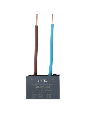 Dispositivo de proteção contra surtos LED 10kv para poste de luz 275v Dispositivo de proteção contra surtos LED Proteção aditiva Dispositivos eletrônicos para luminárias Iluminação externa SPD Iluminação externa SPD SPD para sistema de iluminação LED