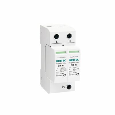 BR-40 1000 3P Protetor contra Surtos Tipo 2 690V/1000V 3 Fases Dispositivo de Proteção contra Surtos (DPS) para energia eólica Protetor contra surtos de alta tensão AC