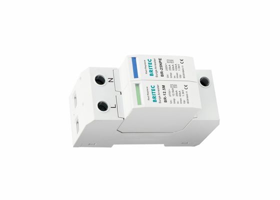 AC T1 T2 1P+NPE 275V Protector contra sobretensão 12.5KA SPD MOV Proteção contra raios