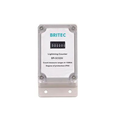 OEM BR-SC02E 0~999999 Eventos Contador de choque de luz 5kA-150kA