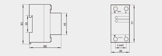 BROU-40 Protetor contra sobretensão de sobretensão temporária
