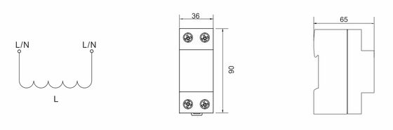 BRCI-63  Coordination inductor decoupling inductivity Lightning Coordinator