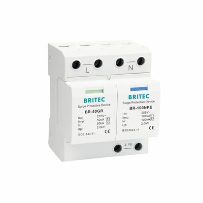 Dispositivo de proteção contra surtos de energia SPD com conformidade com IEC 61643-11