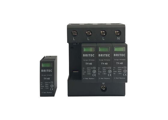 Tipo de 3 fases - 2 aflua o tipo do prendedor 4P - desempenho seguro do protetor de impulso 2