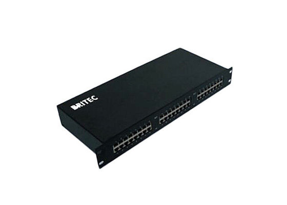 24 protetores de impulso do porto Rj45, dispositivo de proteção do relâmpago da rede com apoio do ponto de entrada