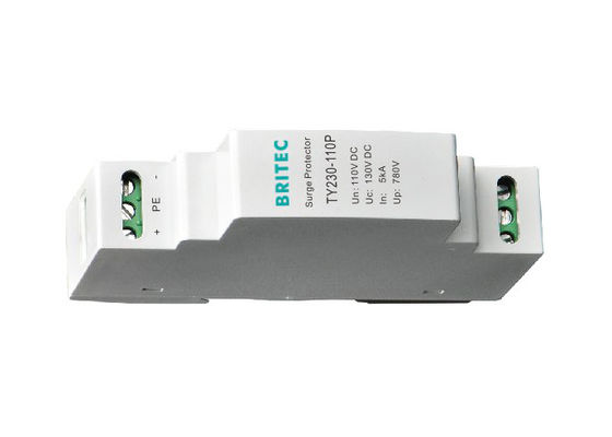 Relâmpago industrial pequeno do sinal de controle do dispositivo de proteção do impulso da C.C. 110v protetor