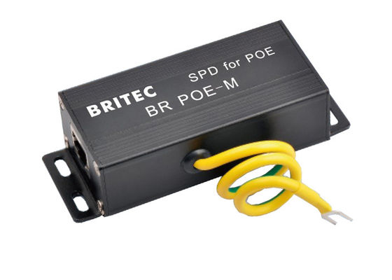 Dispositivo de proteção contra sobretensões de rede Ethernet de 48 V SPD Rj45 POE Protector contra raios