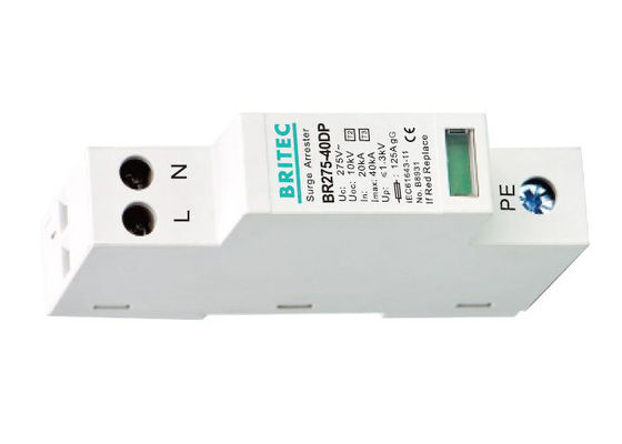 Tipo de dispositivo protetor bonde 3 protetor do impulso de impulso do relâmpago de 275V 40kA