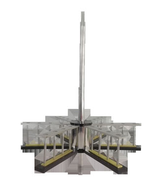 Eletro prendedor de relâmpago 4,3 adiantado SUS304 que descarrega a HASTE de RELÂMPAGO da haste