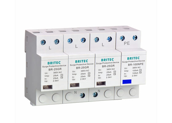 Tipo - 1 impulso do SPD do prendedor do impulso do módulo do prendedor do impulso de relâmpago protetor