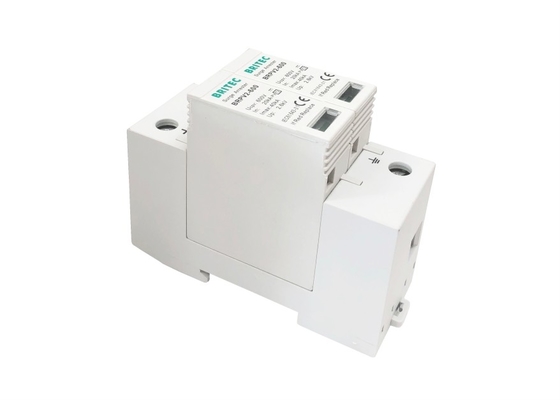 Dispositivo de proteção solar do impulso da alimentação de DC de 600VDC 8/20μS para a classe da instalação do picovolt II