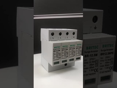 Prendedor de relâmpago da proteção 275v do impulso de BR-12.5M 3+1  Classe I+II Spd