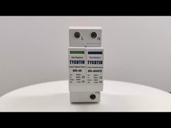 TVSS 150V/275V/320V/385V/440V 40KA Din Rail Power Proteção contra raios Surge Arrester Single Phase