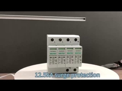 BR-12.5M 4P Dispositivo de Proteção contra Surtos Classe 1 Tipo Dispositivo de Proteção contra Surtos de Tensão para Raios